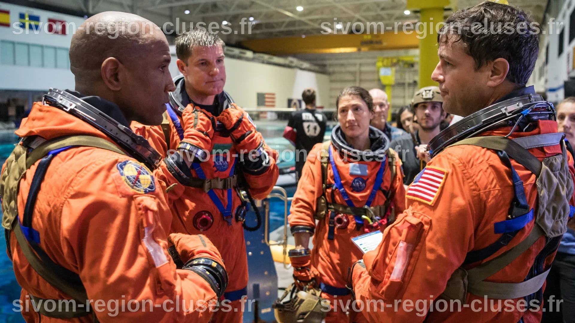 Artemis 2 moon astronauts dive into giant NASA pool for splashdown ...