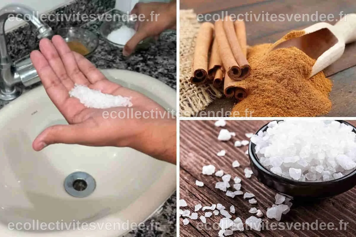 Lavez-vous les mains avec la cannelle et le sel. Vous ne croirez pas ...