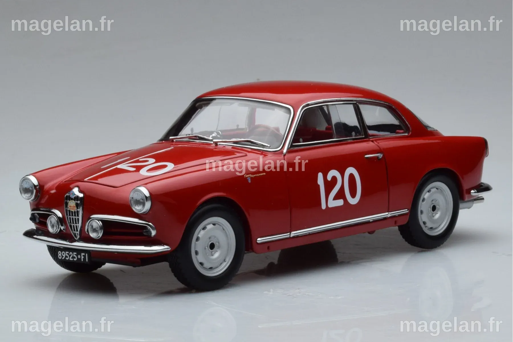 1956 Alfa Romeo Giulietta SV Mille Miglia 1/18 von Kyosho