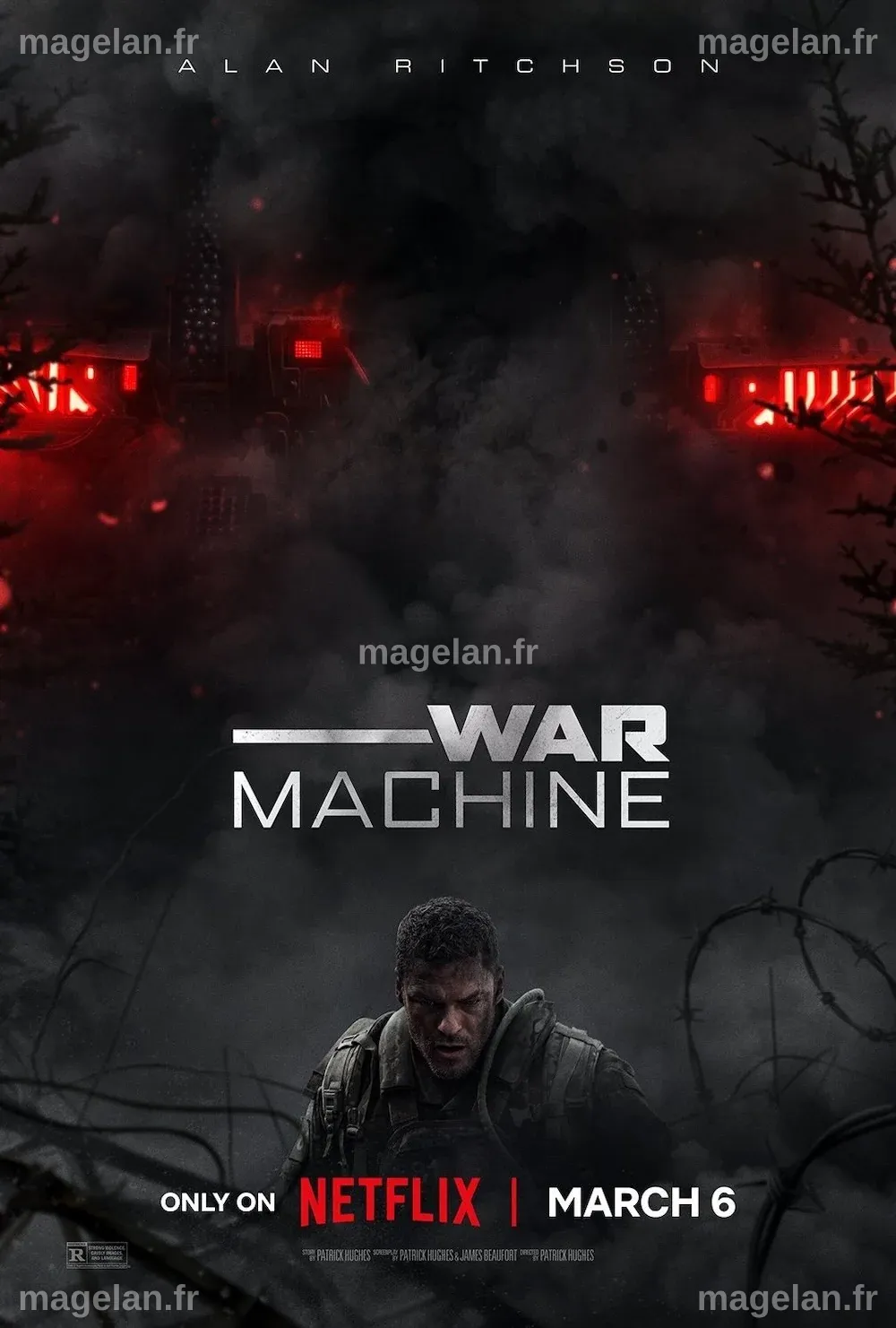 War Machine (2026) Movie Trailer: Alan Ritchson Fights an Alien Robot ...