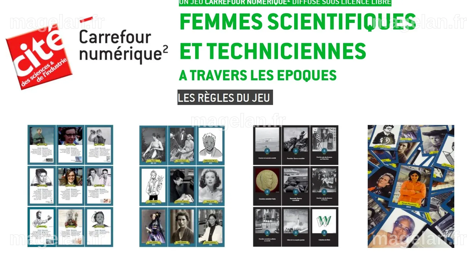 Jeu de Timeline sur les femmes scientifiques – Association Ludendo