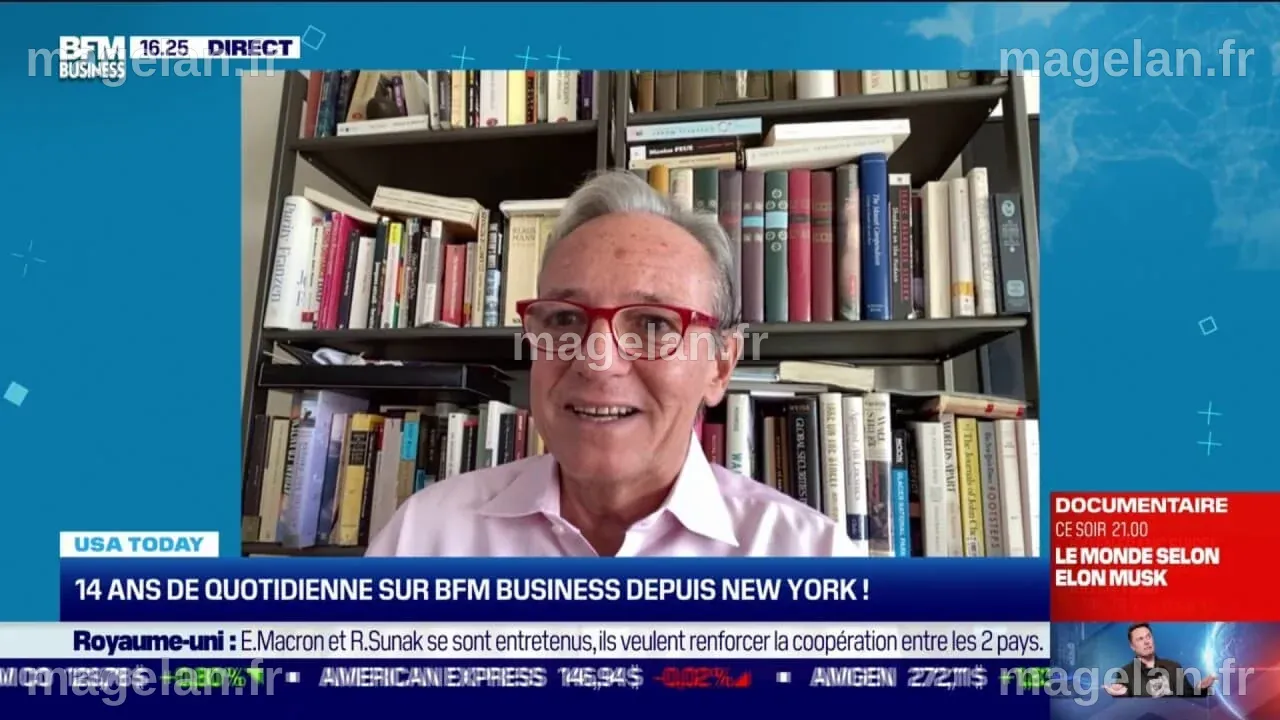 14 ans de quotidienne sur BFM Business depuis New York