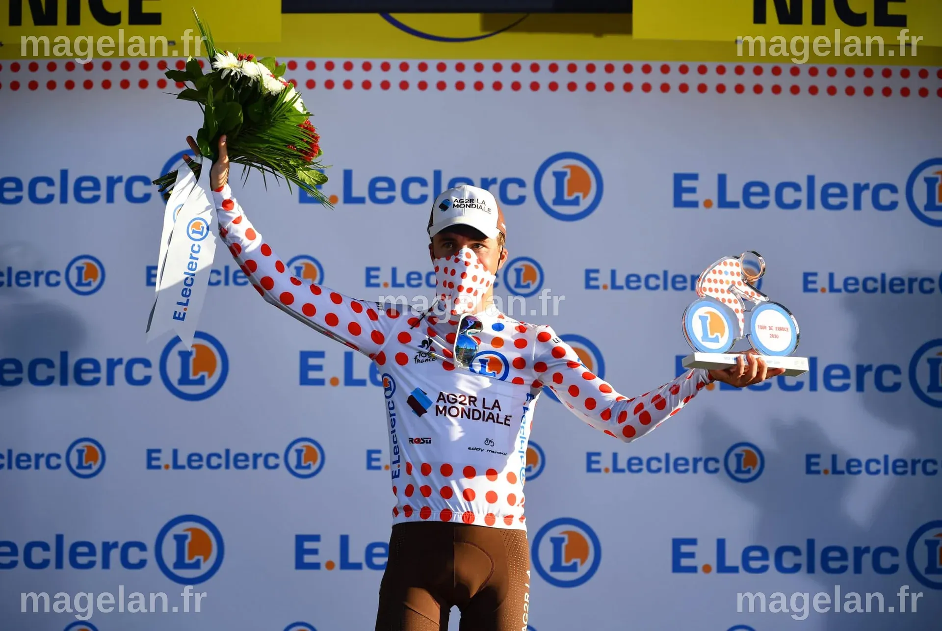 Tour de France 2020 - Benoît Cosnefroy à pois : "Défendre ce maillot"