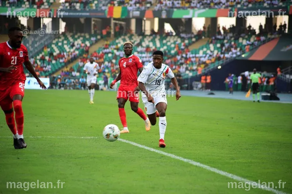 Huitièmes de finale CAN 2023: Victoire de l'équipe de la Guinée (1-0 ...