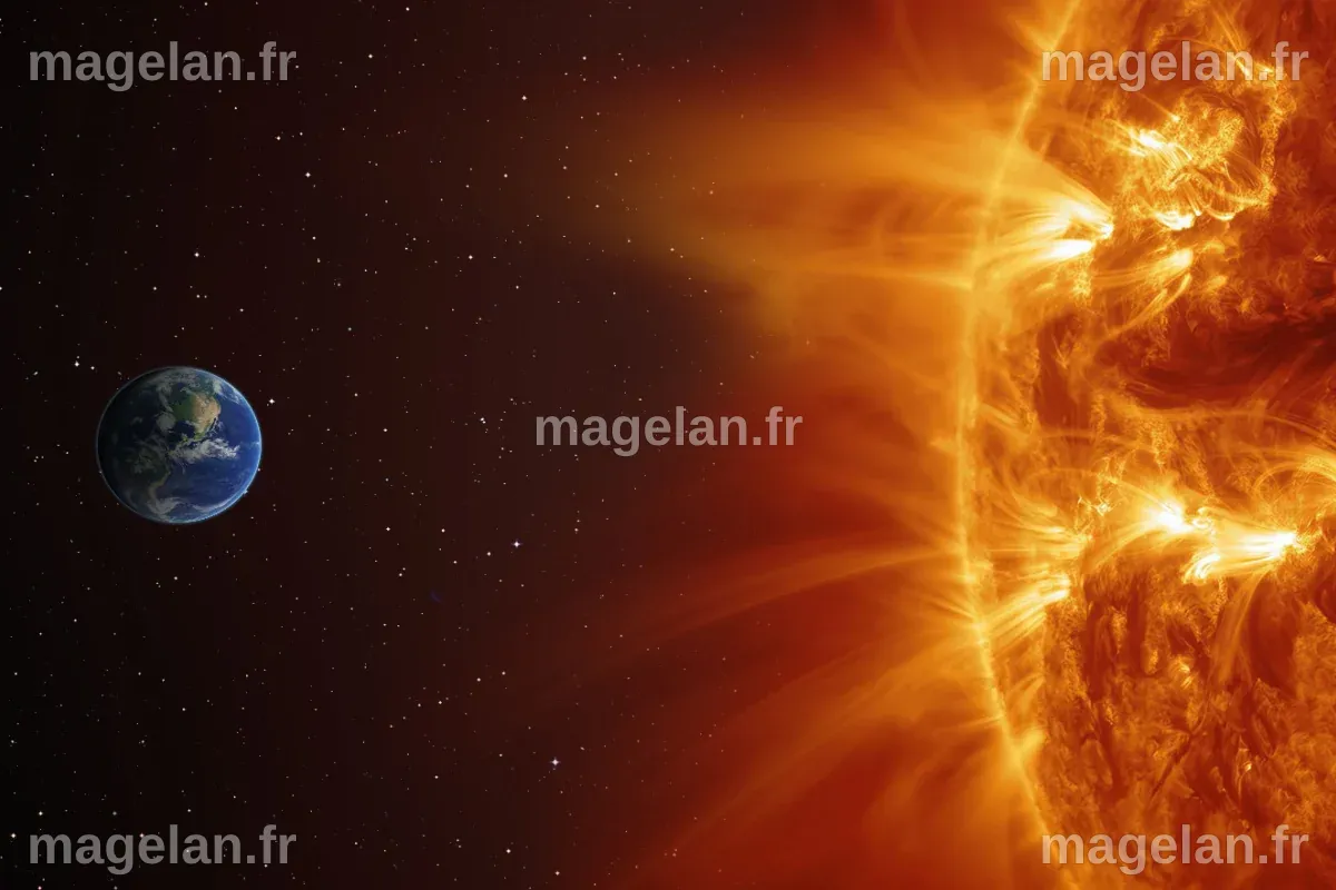 Le jour où une tempête solaire géante a frappé simultanément la Terre ...