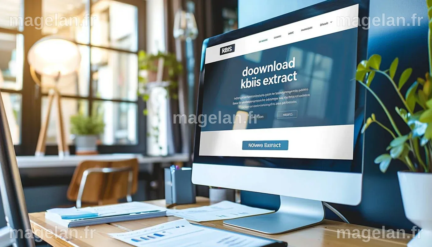 Guide complet pour télécharger un extrait Kbis en ligne