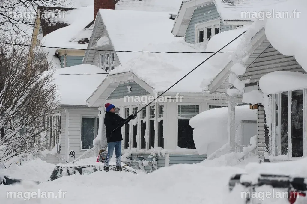 Des conditions météorologiques extrêmes aux États-Unis : blizzard, vortex polaire, dôme de chaleur et rivière atmosphérique se rencontrent