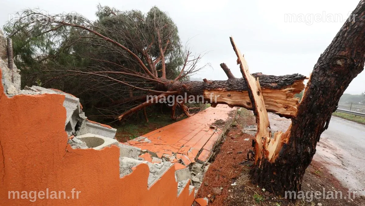 PHOTOS - Des vents violents endommagent une vingtaine d'habitations à ...
