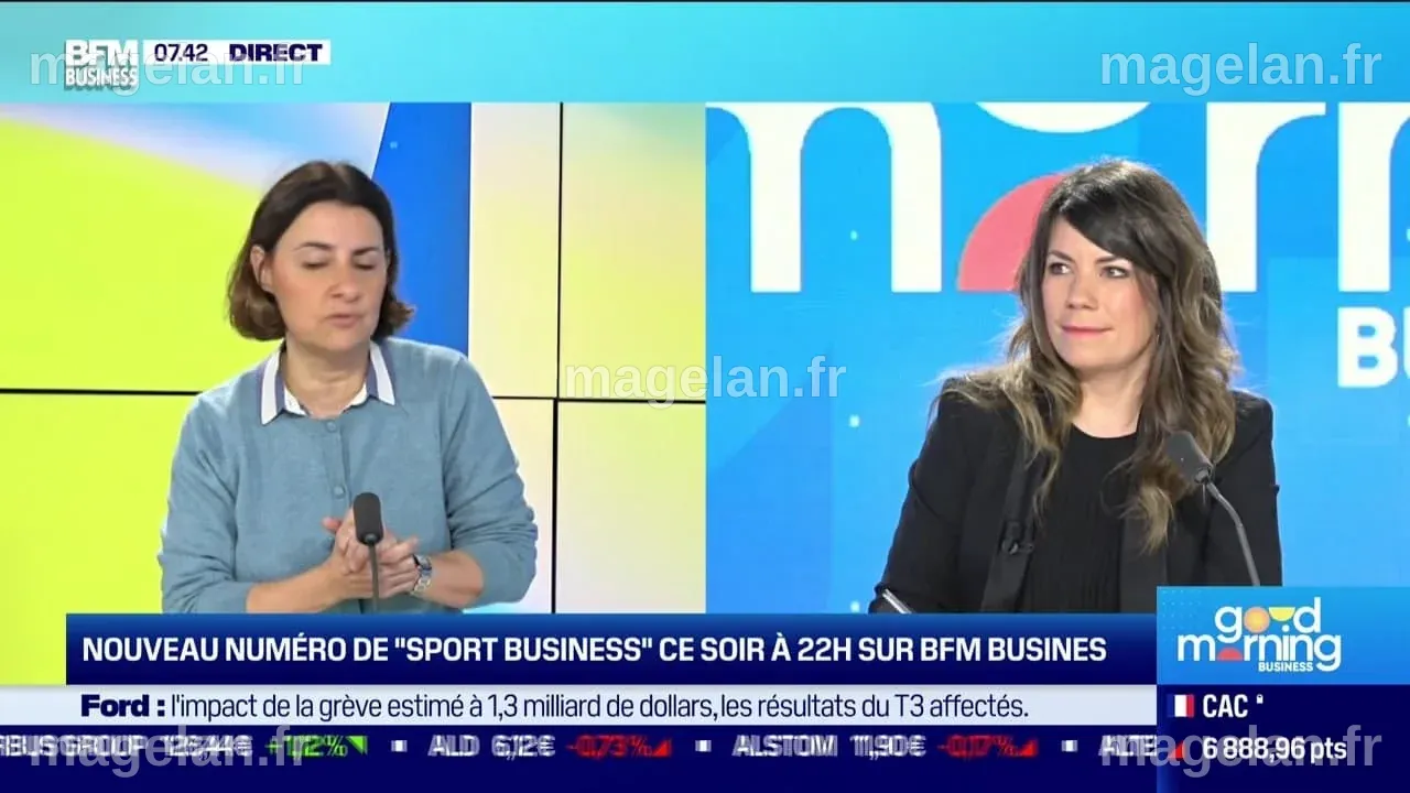 BFM Business avec vous : Nouveau numéro de "Sport Business" ce soir à ...
