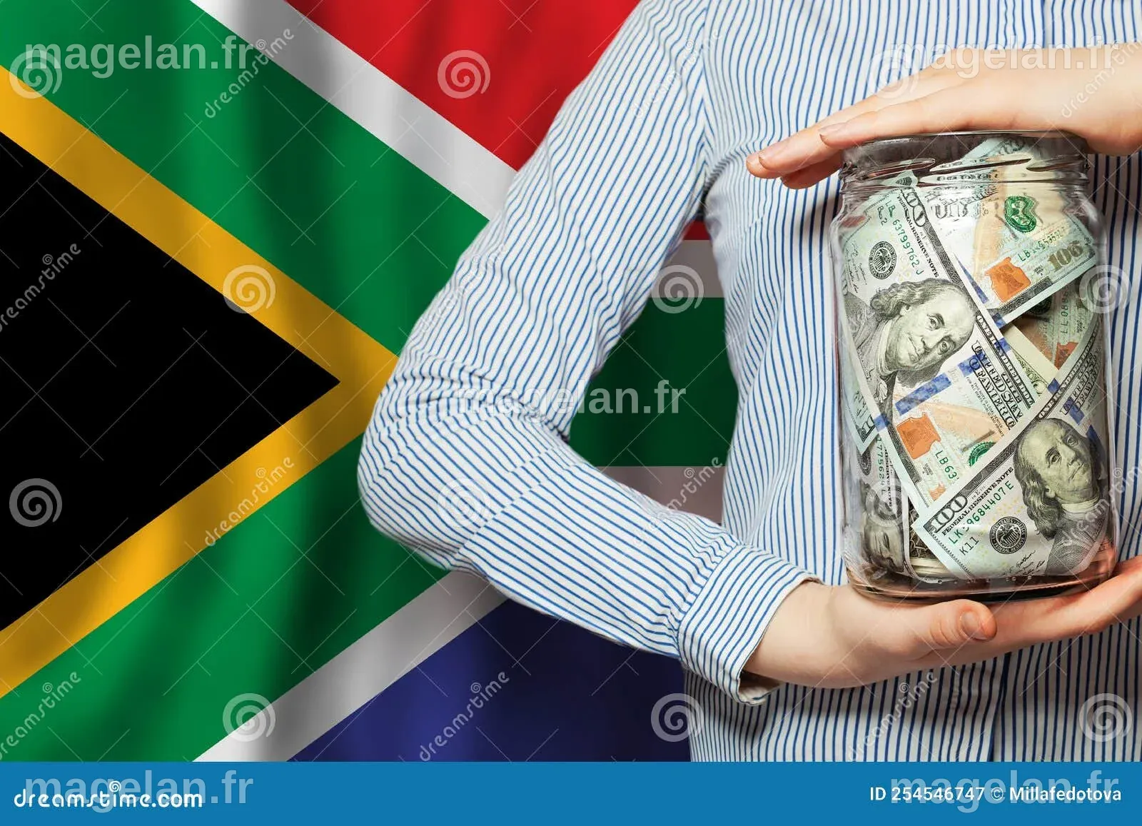 échange De Devises En Afrique Du Sud Image stock - Image of côté ...