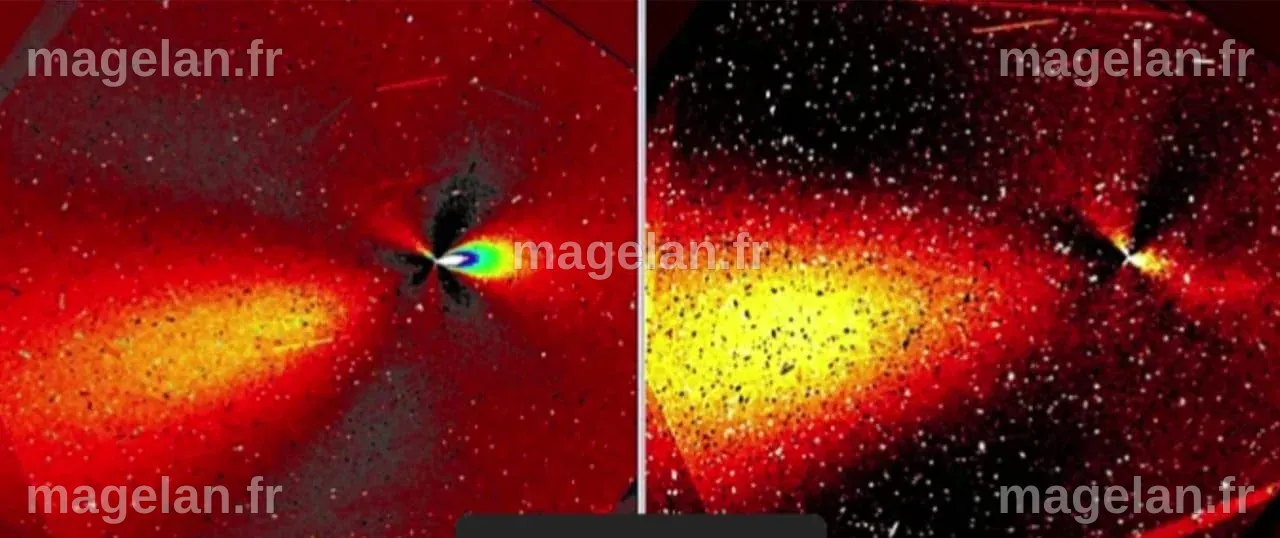 Freinage interstellaire : Le télescope Hubble observe une comète condamnée inverser sa rotation