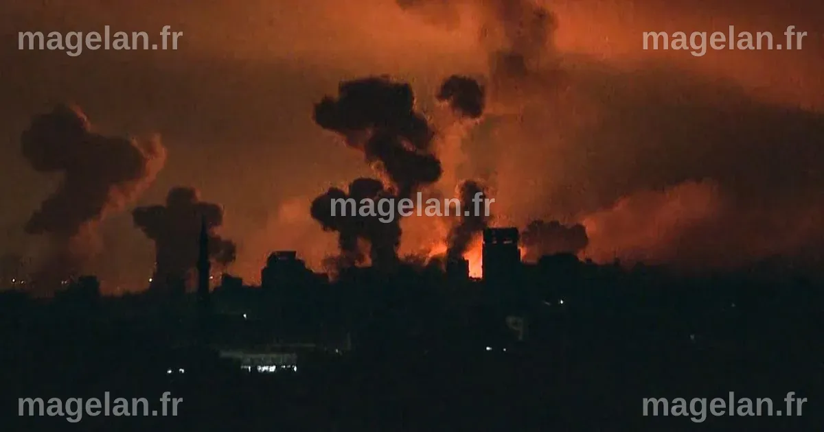 Israël intensifie ses frappes à Gaza, “étend” ses opérations terrestres