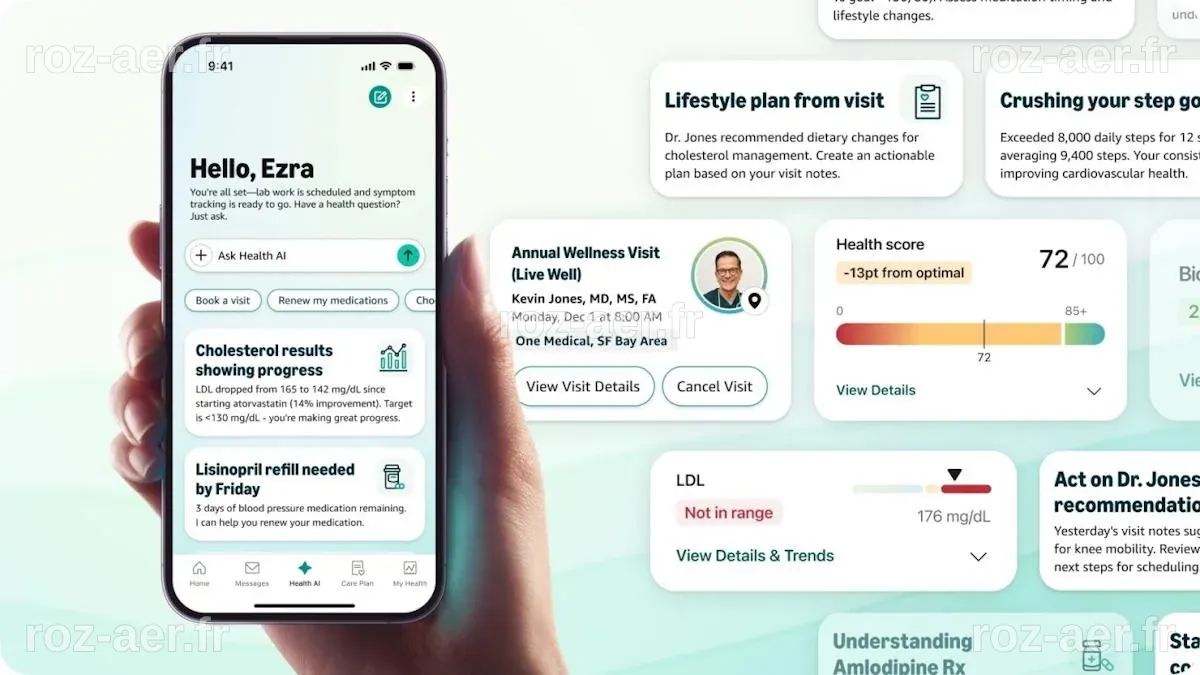 Amazon Health AI : L'assistant médical accessible à tous via l'application Amazon