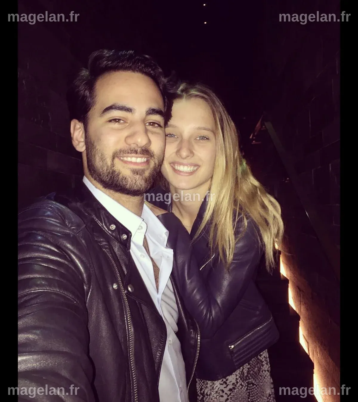 Photo : Ilona Smet et son compagnon Kamran Ahmed sur Instagram ...