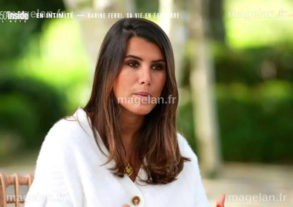 Karine Ferri ouvre les portes de sa maison et se confie sur sa vie privée