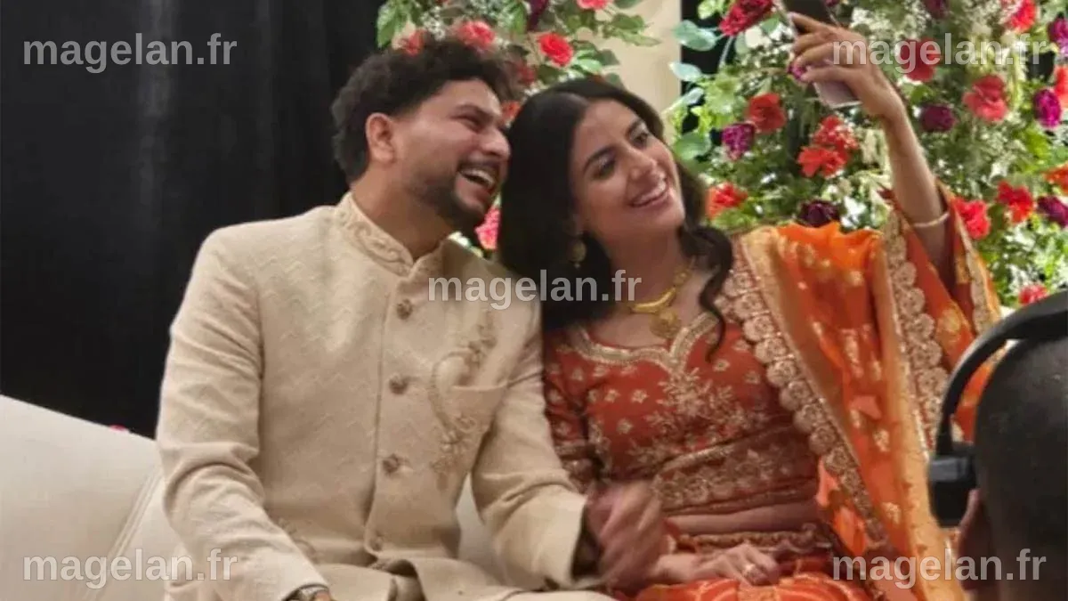 Adorable Couple: Kuldeep Yadav and Vanshika
