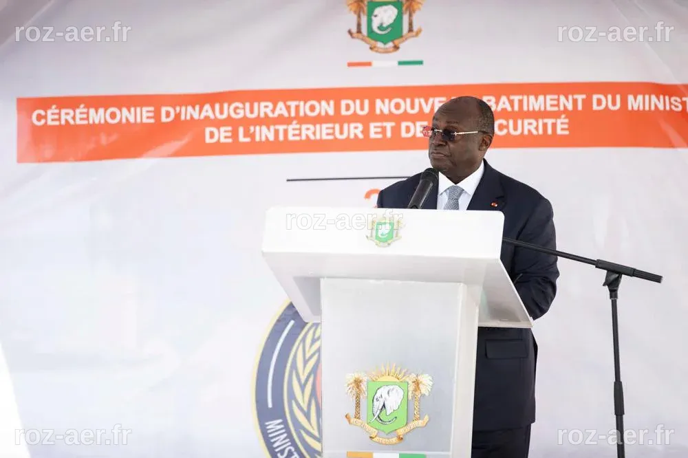 Cérémonie d'inauguration du nouveau Siège du Ministère de l'Intérieur ...