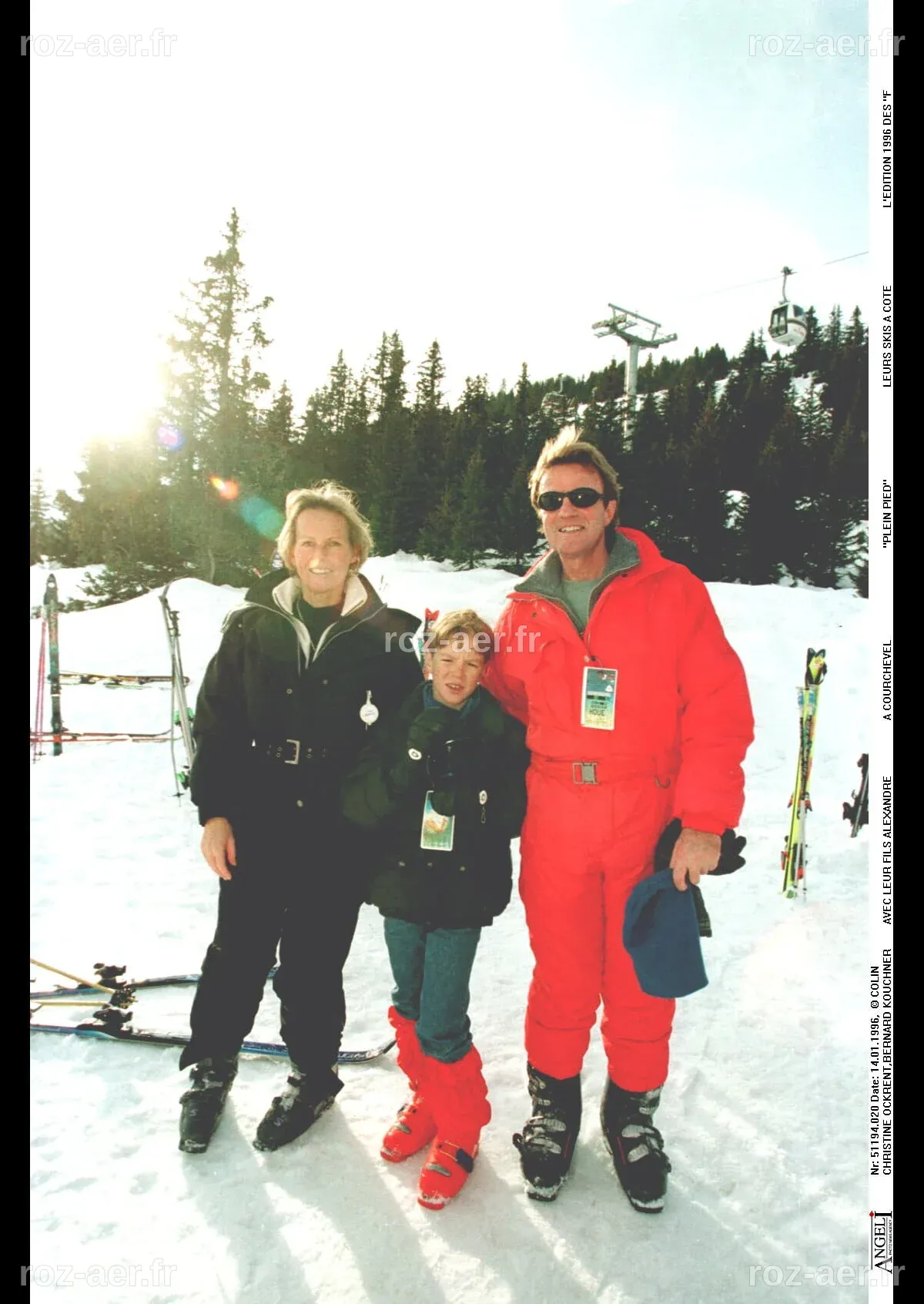 Photo : Bernard Kouchner, Christine Ockrent et leur fils Alexandre à ...