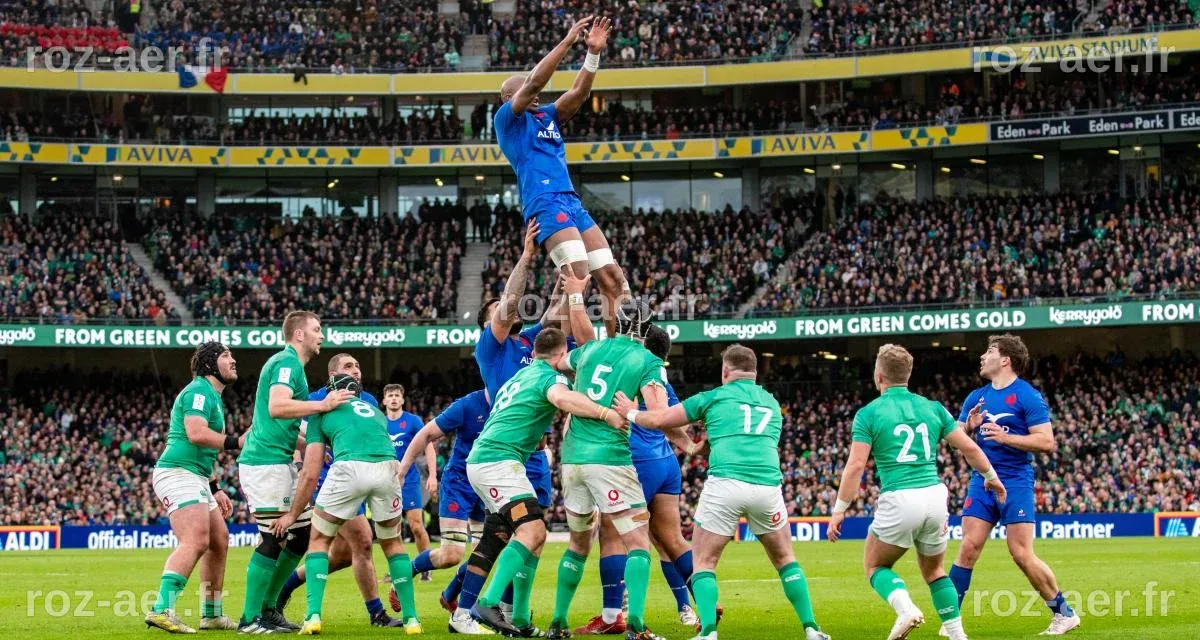 Irlande-France : une belle audience pour le match des Bleus