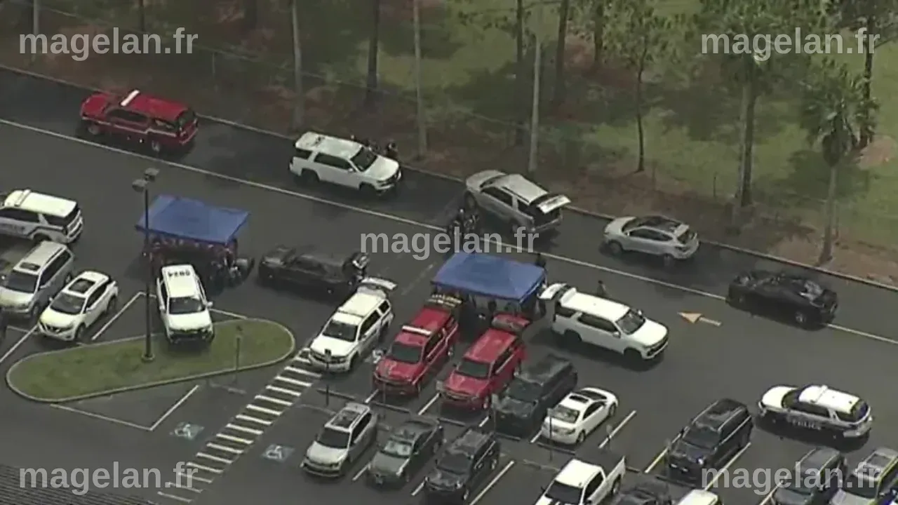 La police de Floride répond à une agression au couteau dans un lycée de ...