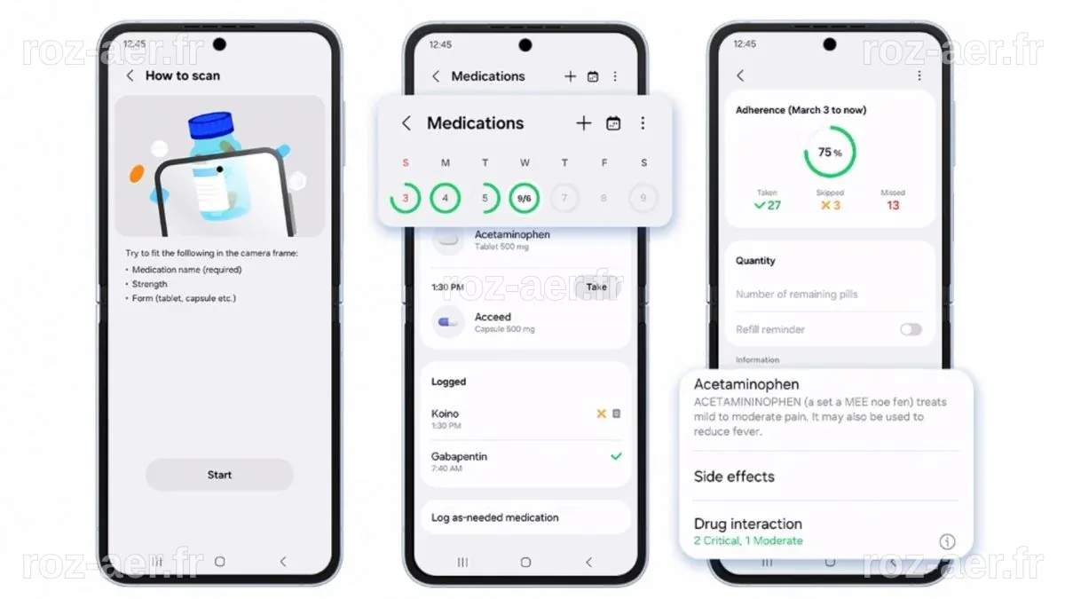 Les nouvelles fonctionnalités de Samsung Health vous permettent de ...