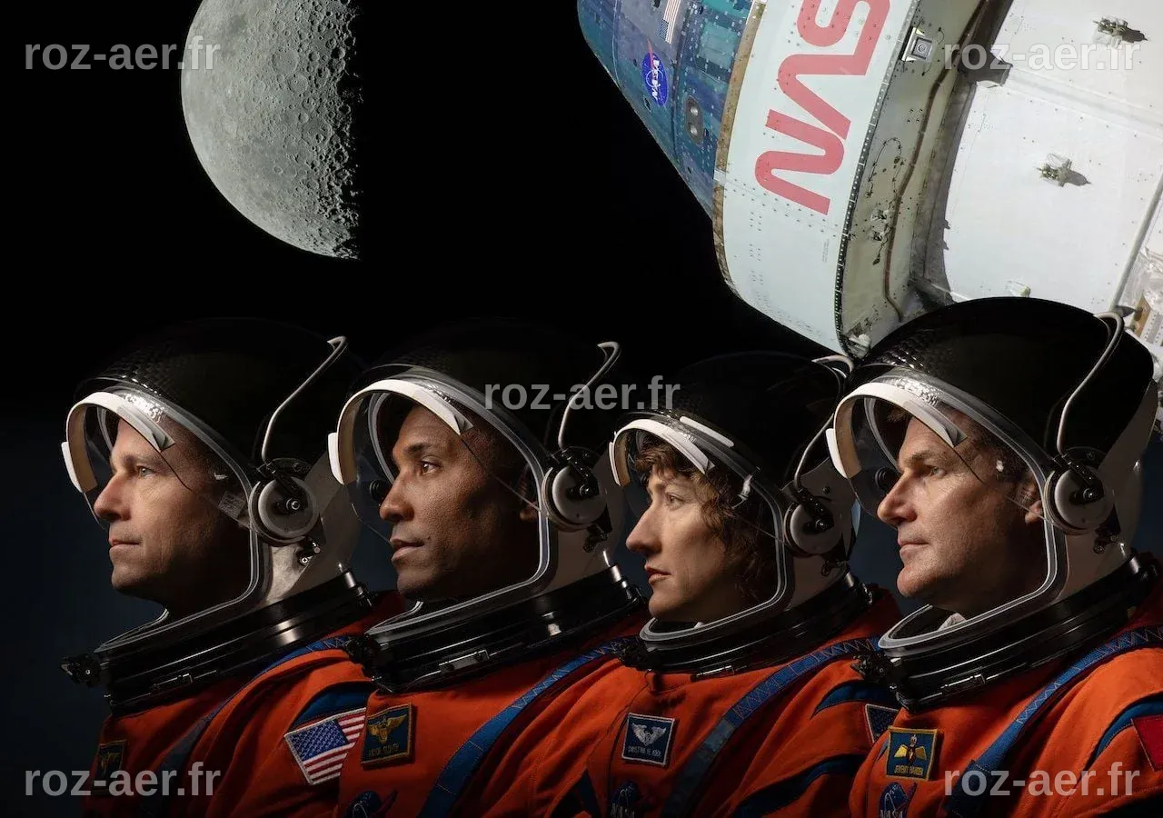 Artemis II : ce sont les astronautes qui voleront autour de la lune