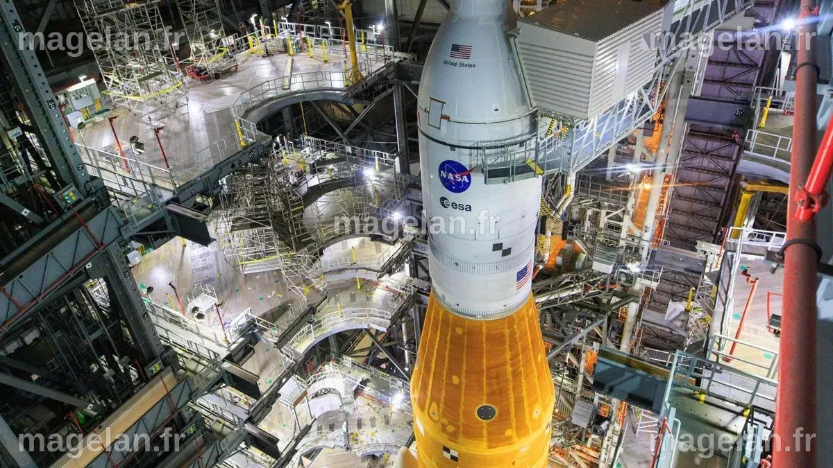 La NASA prépare le lancement d'Artemis 2 : la fusée sera transportée vers le pas de tir le 19 mars