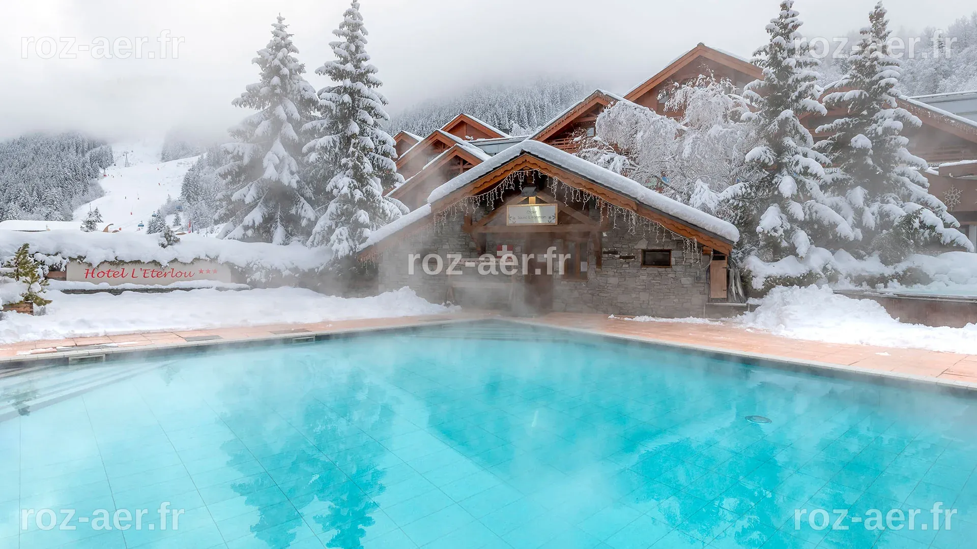 ~ Hôtel & Piscine Extérieure à Méribel | Hôtel L'Eterlou