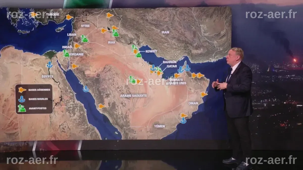Conflit Iran/Israël: où sont les bases militaires des Etats-Unis au ...