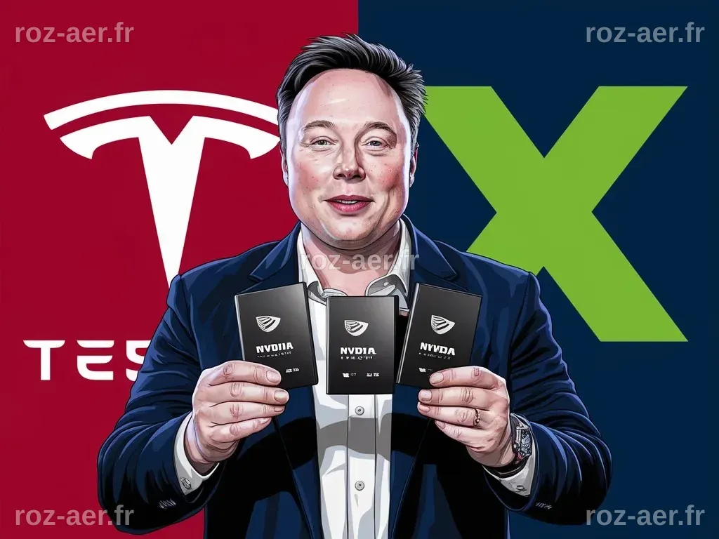 Elon Musk Détourne Des Puces Nvidia De Tesla Vers X