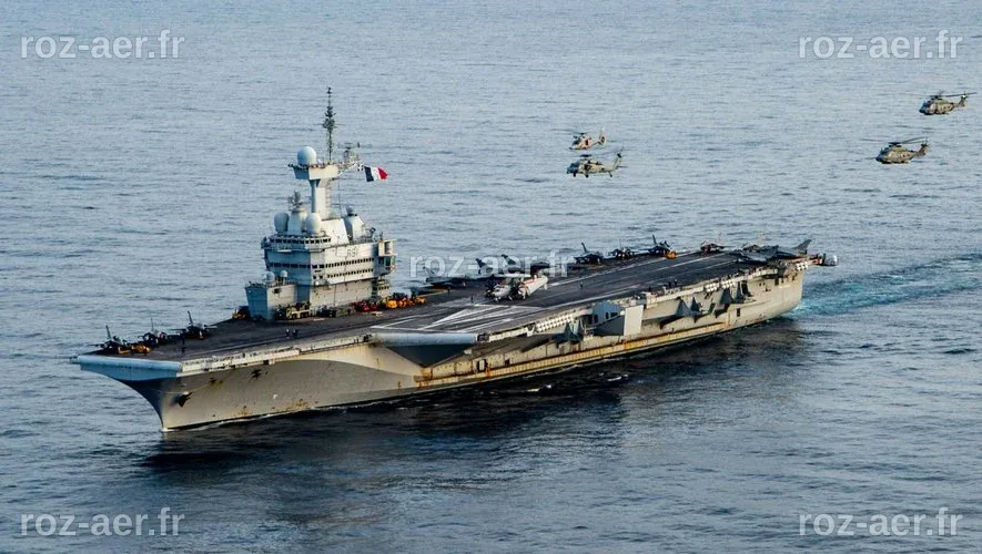 Le ⁠plus grand navire de guerre construit en Europe : Emmanuel Macron ...