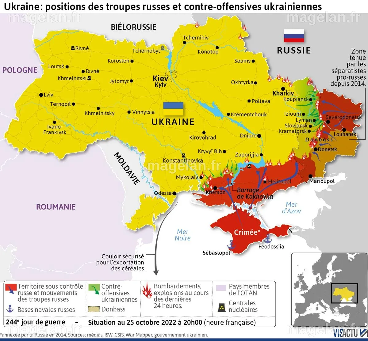 Guerre en Ukraine : le combat pour Kherson, la plus « rude des ...