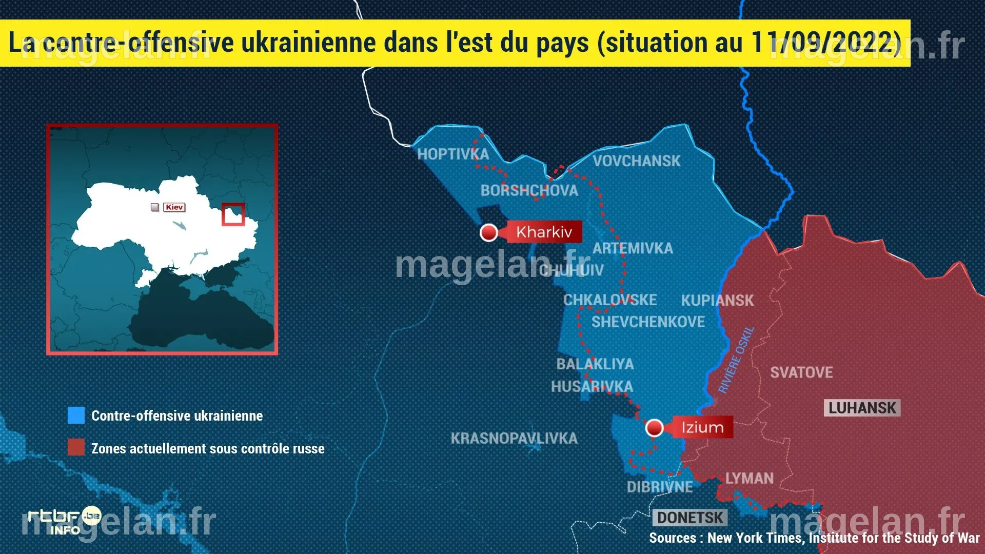Contre-offensive ukrainienne : le début de la fin de la guerre ? - RTBF ...