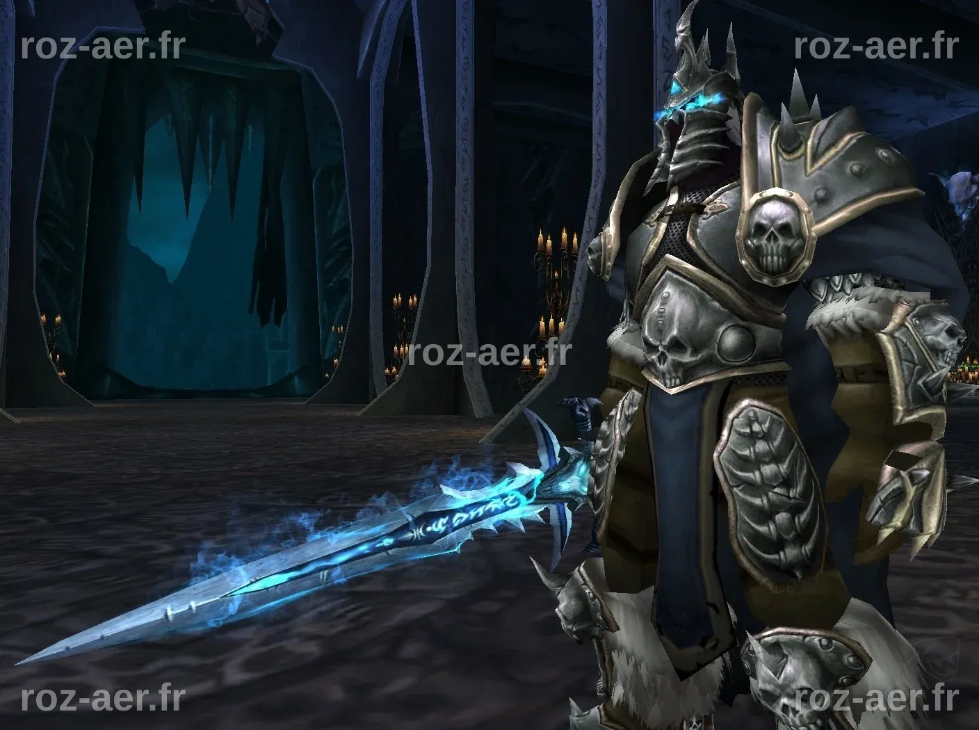 Figurine Elite McFarlane Toys : Le Roi Liche de World of Warcraft chez Micromania
