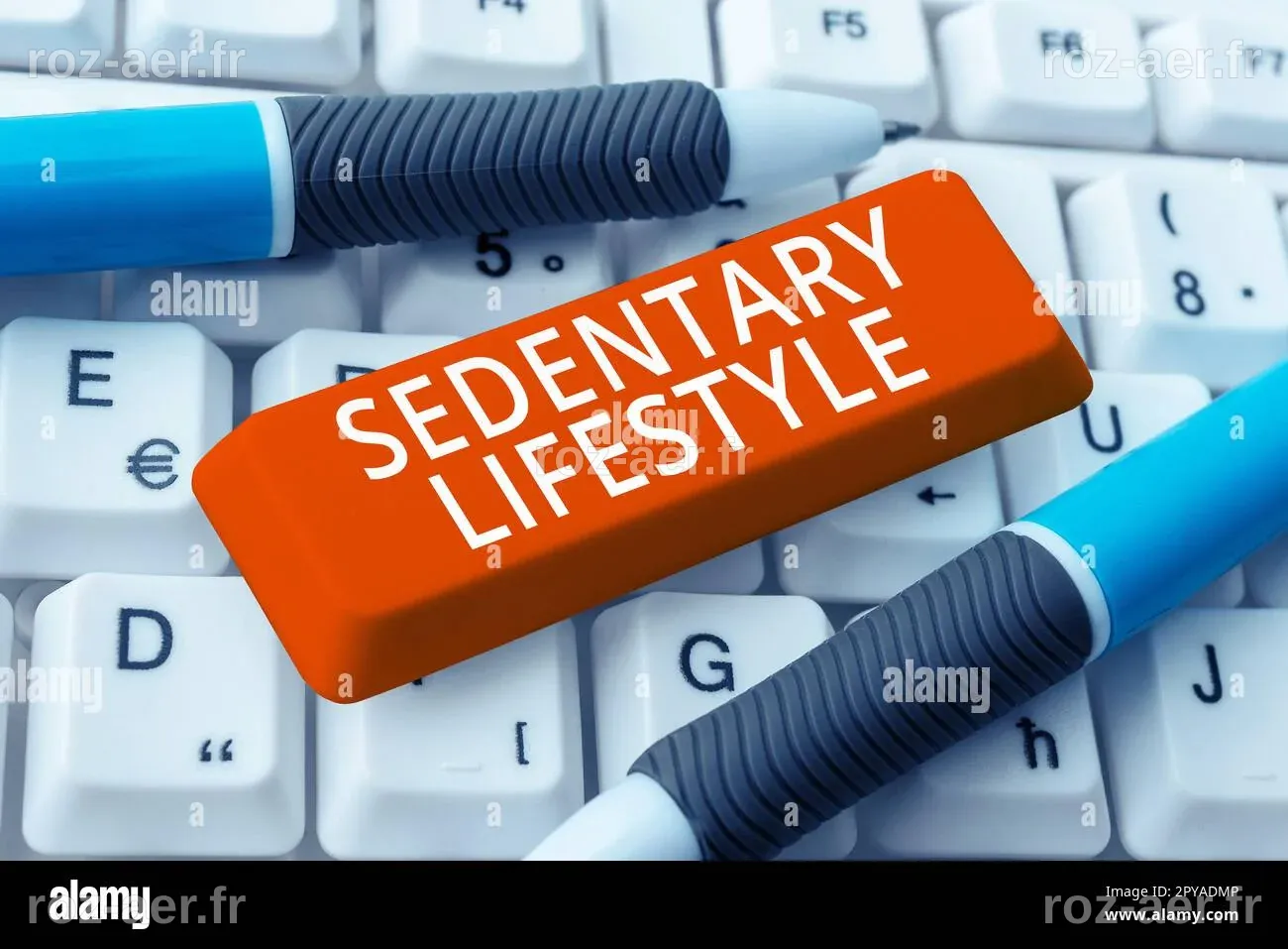 Inspiration montrant le signe sédentaire style de vie. L'idée d ...