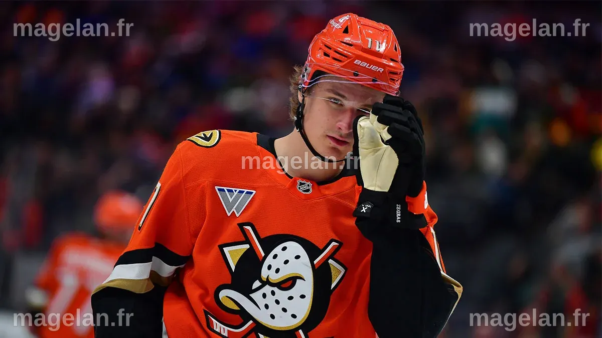 Le retour triomphal de Trevor Zegras à Anaheim