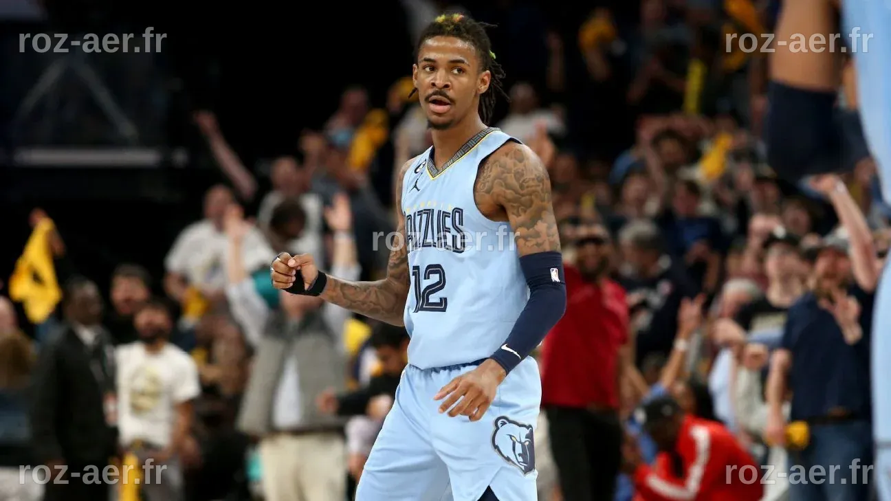 Ja Morant des Grizzlies forfait pour le reste de la saison en raison d'une blessure au coude