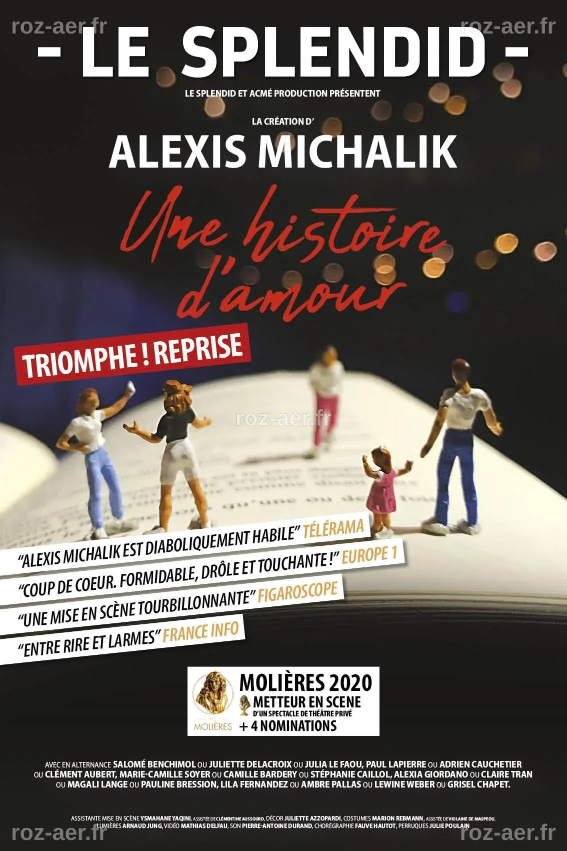 Une histoire d'amour - Pièce de théâtre d'Alexis Michalik 🎭