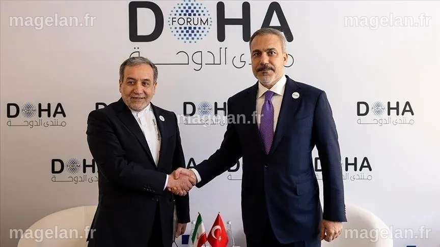 Les ministres turc, russe et iranien des Affaires étrangères discutent ...