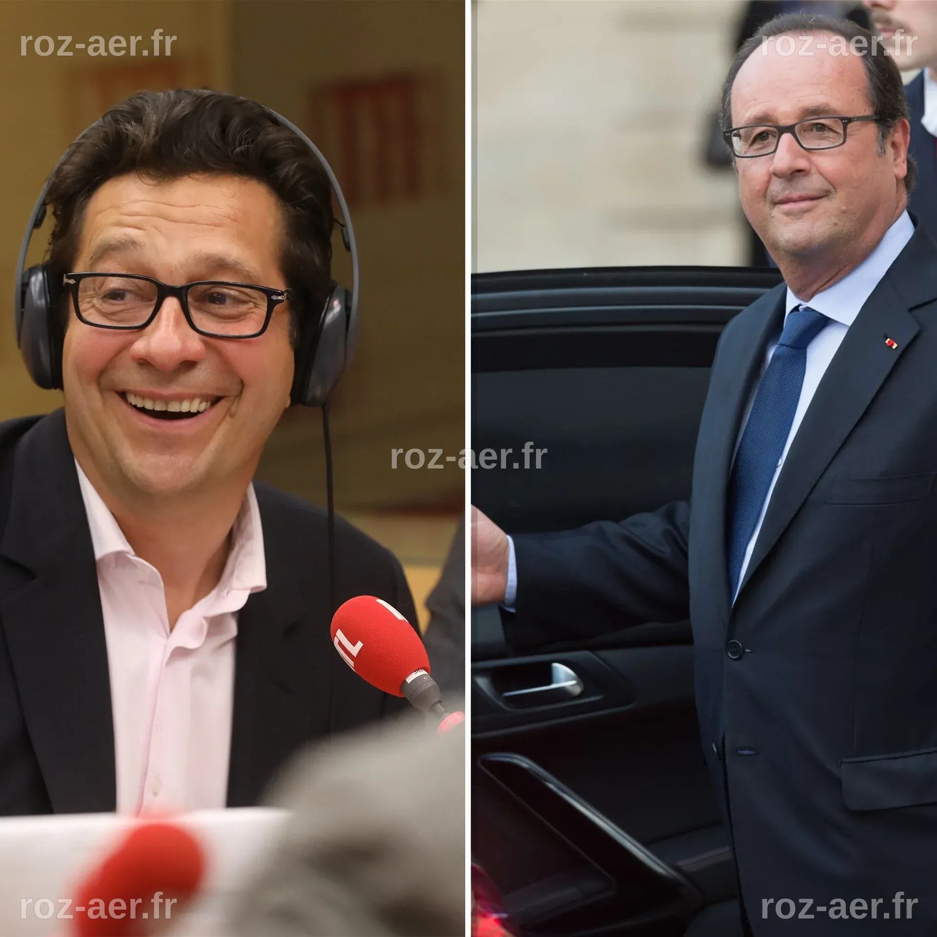 Laurent Gerra imitant François Hollande : 