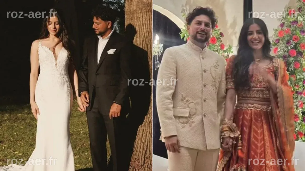 Kuldeep Yadav célèbre son mariage avec Vanshika Chadha - Découvrez les photos !