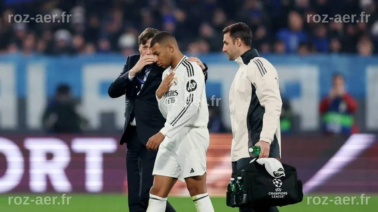 Le Real Madrid confirme la blessure de Kylian Mbappé : l’incertitude ...