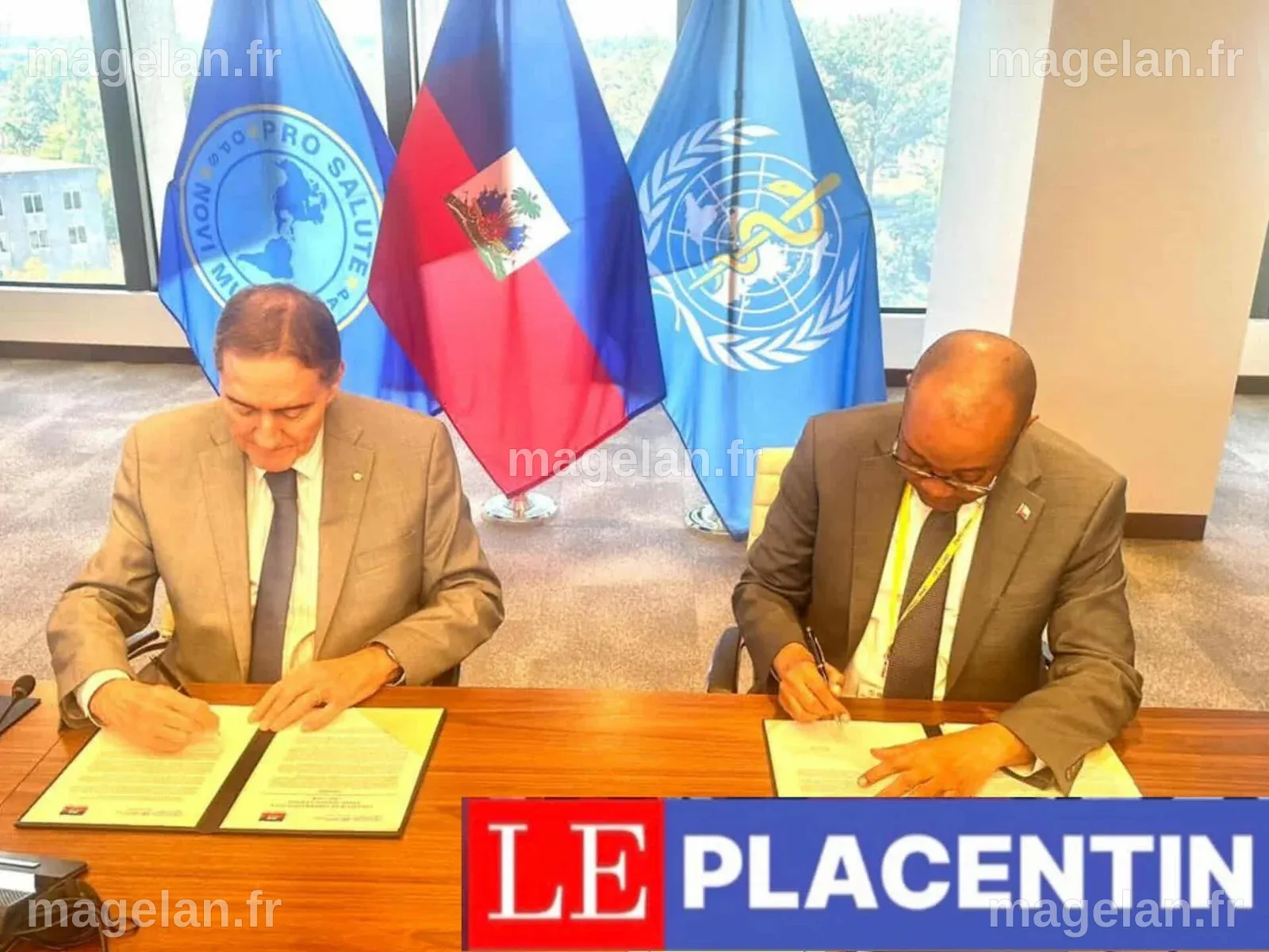 Un accord triennal pour la santé : Haïti et l’OPS/OMS scellent un ...