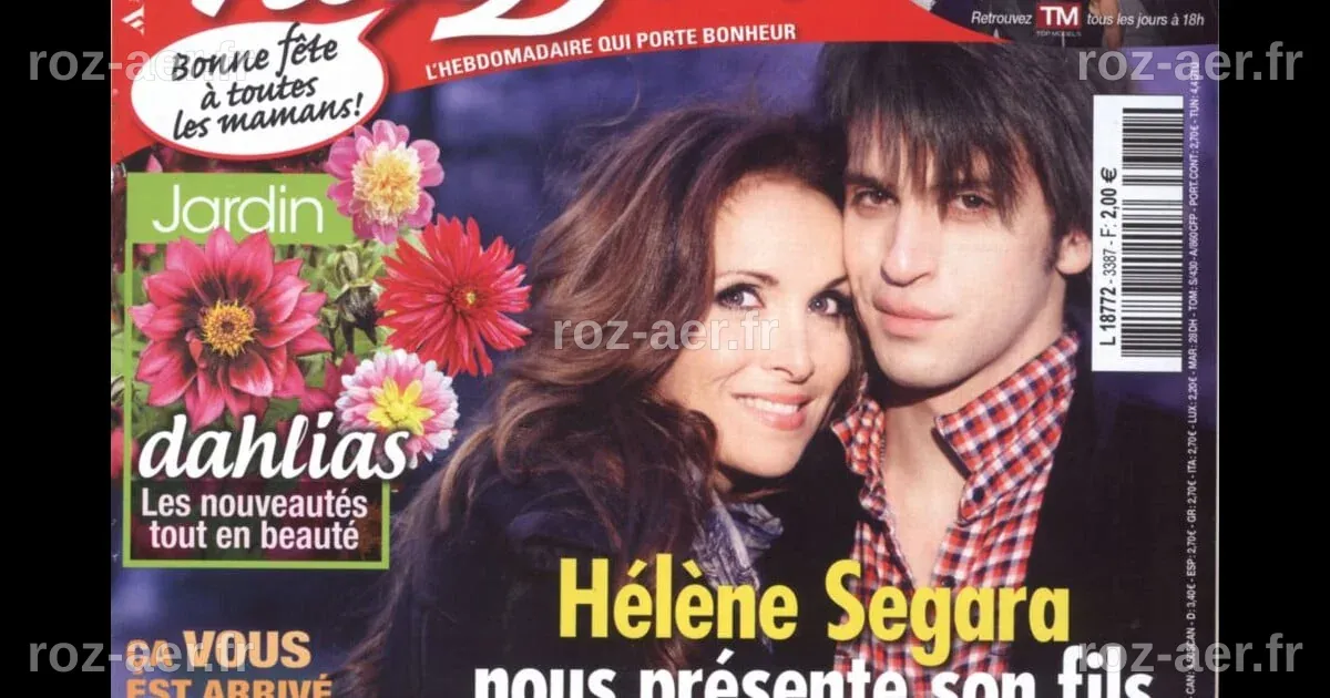 Hélène Segara et son fils Raphaël, chanteur : leur vie de famille en ...