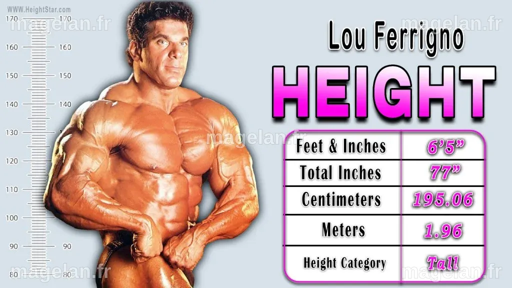 Lou Ferrigno : Taille, Evolution et Impact dans la Culture Populaire