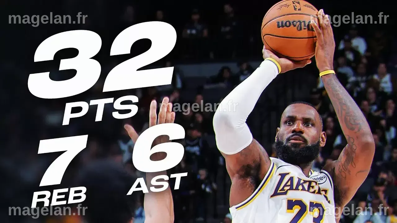 LeBron James propulse les Lakers vers une troisième victoire contre les ...
