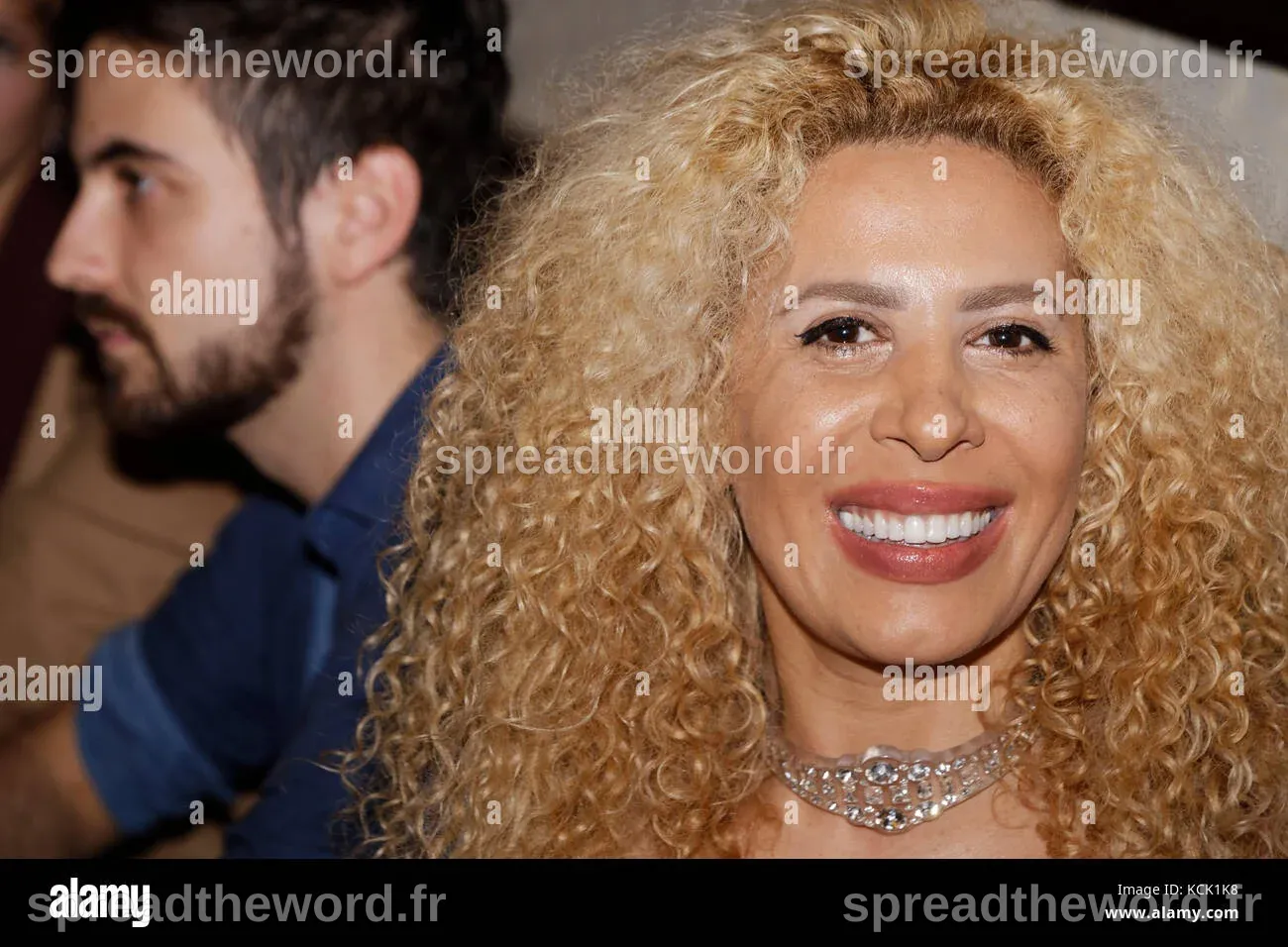 La Celle-Saint-Cloud, France. 05th Oct, 2017. Singer Afida Turner ...