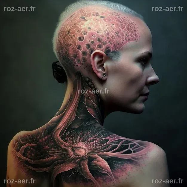Premium Photo | Un tatouage jai vaincu le cancer