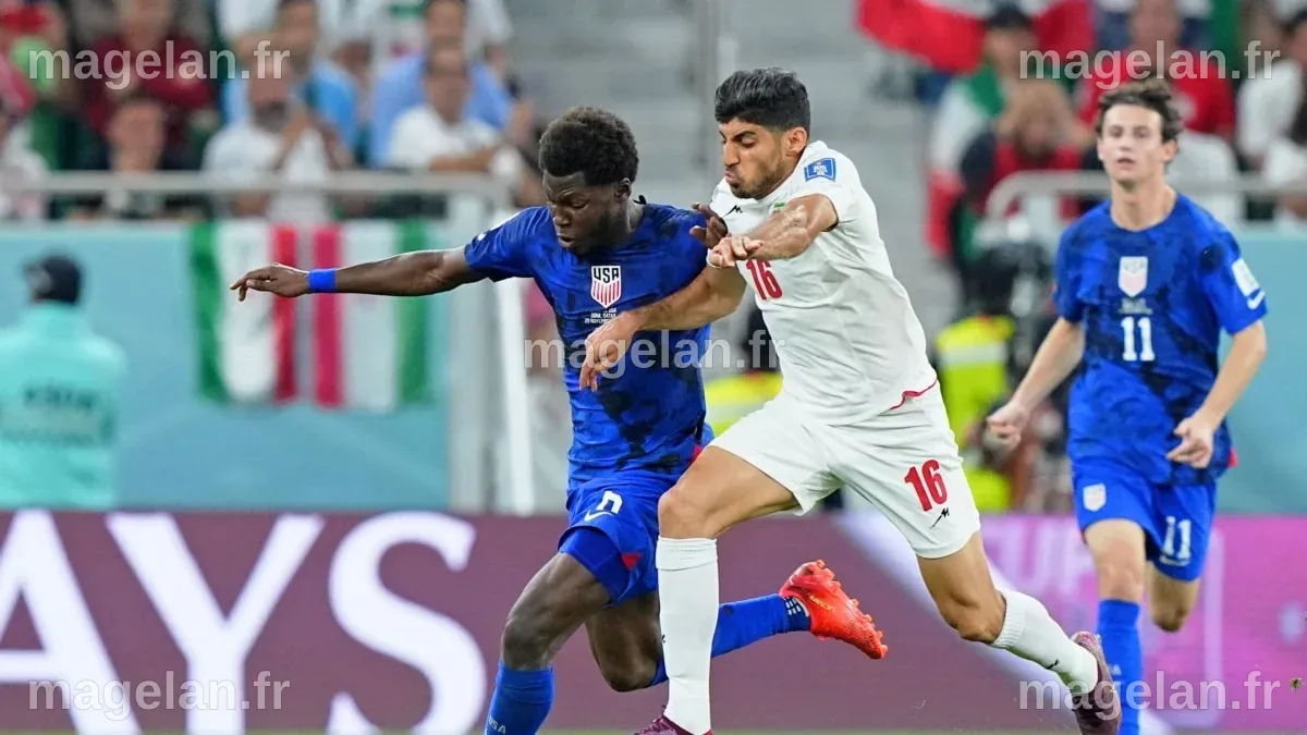 Les États-Unis se qualifient pour les 8es en battant l'Iran 1-0