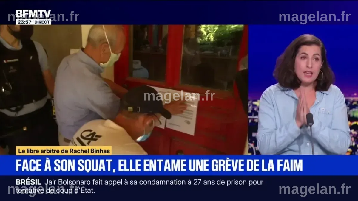 Libre arbitre de Rachel Binhas - Face à son squat, une septuagénaire ...